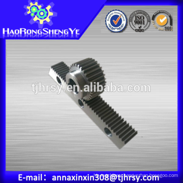Small rack and pinion with natural color
